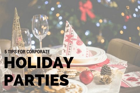 5 Ideas for Holiday Corporate Events and Parties in 2016